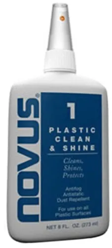Novus | Plastic Clean Shine #1 | 8 Ounce Bottle 8 Ounce #1 No 1 7020 PC-10