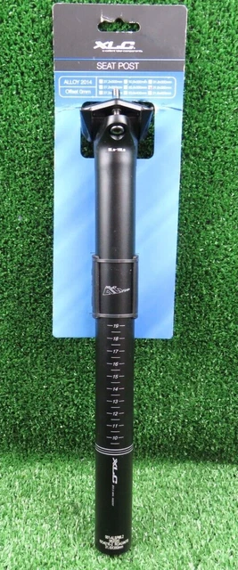 XLC Seat Post 31.6 X 350MM, Aluminium 2014-T6 BLACK Ref(H)