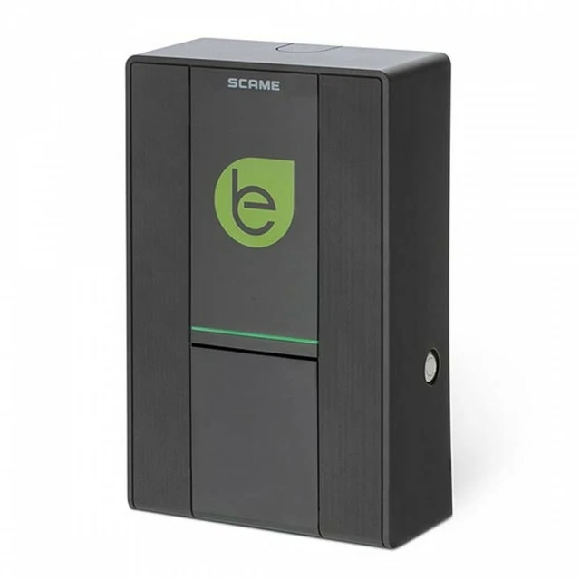 Wall Box Tipo 2 Scame Be-W Stazione Di Ricarica Da Parete Autostart 7,4 Kw Ip54