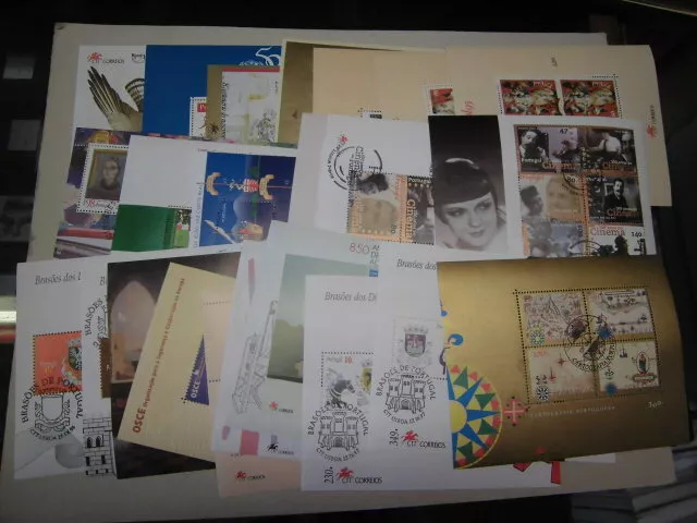 Block-Sammlung aus 1995-1997 Portugal 106 - 130 komplett gestempelt