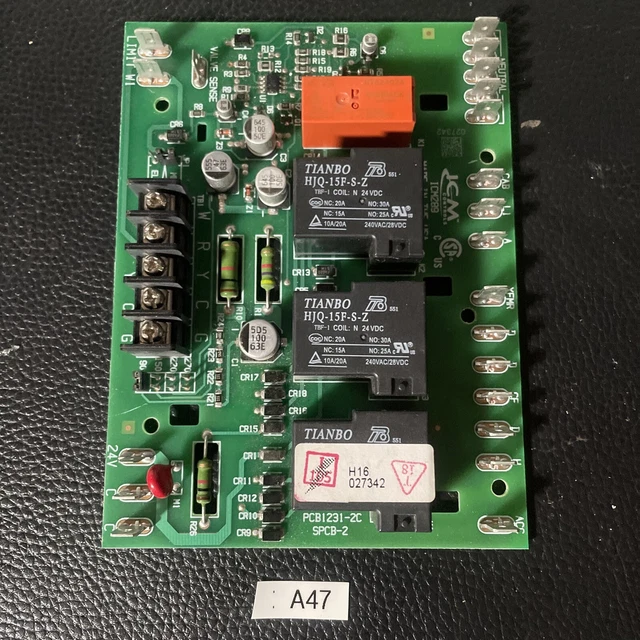 322 ICM hvac control board, ICM289, PCB1231-2C, SPCB-2