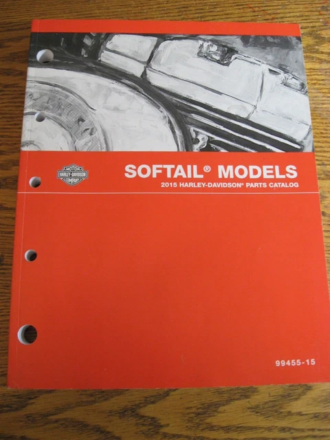 2015 Harley-Davidson Softail Parts Catalog Xlnt
