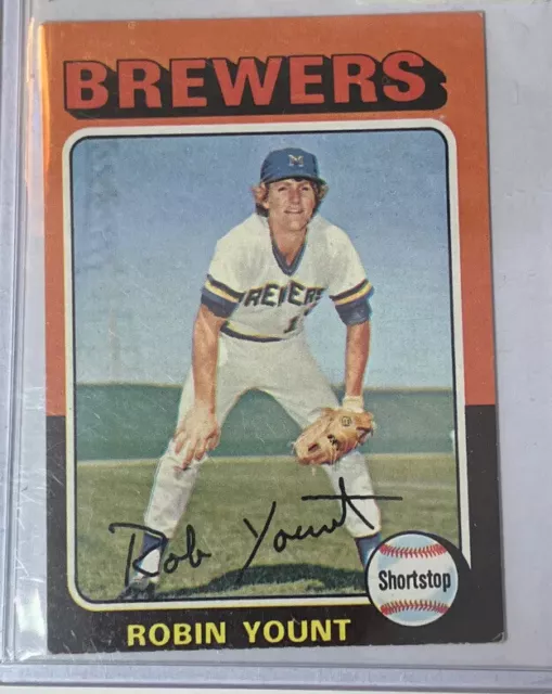 1975 Topps - Minis #223 Robin Yount (RC) Wow Rare Fun Set Milwaukee Brewers