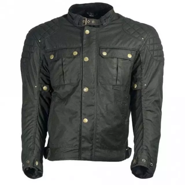 Richa Men's Jacket - Scrambler 2 Wax (Black)