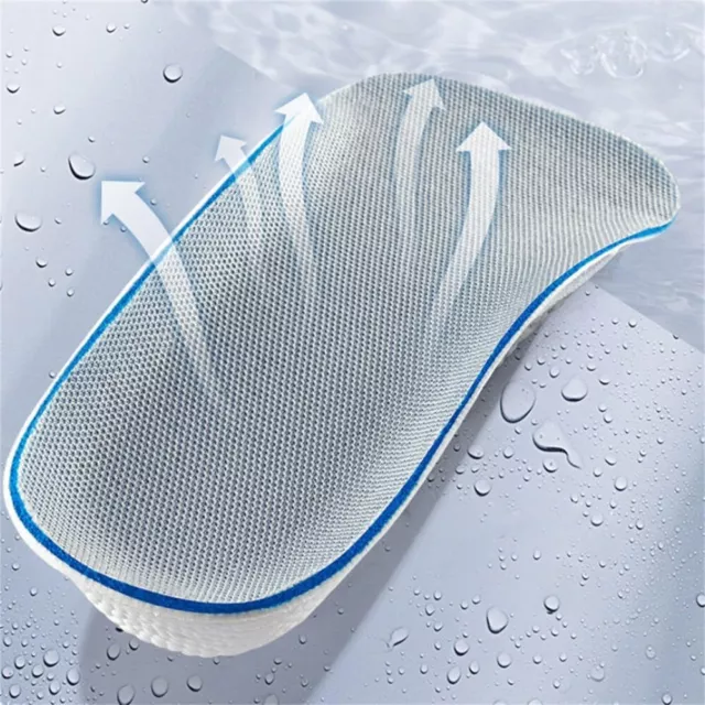 Arch support Half Insole Breathable Orthopedic Foot Sole Pad  for Men Women