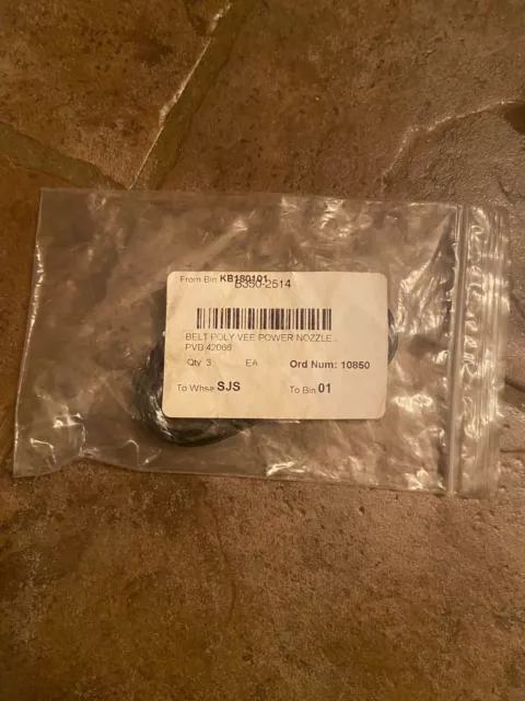 Lot of 2 Riccar Canister Poly-V Belt B350-2514 Free Shipping