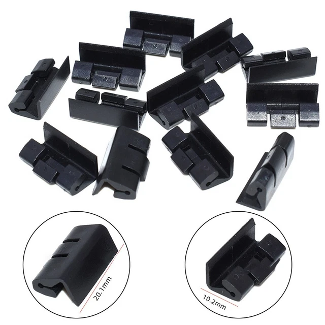 20 Clips De Fixation Pour Joint De Porte - Compatible Citroën Peugeot