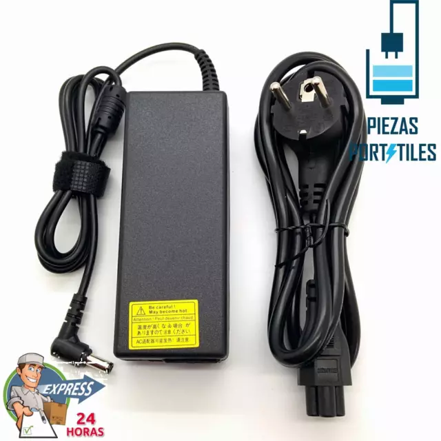 Adaptador Cargador Nuevo para Asus R509CA 19v 4,7a Alta Calidad