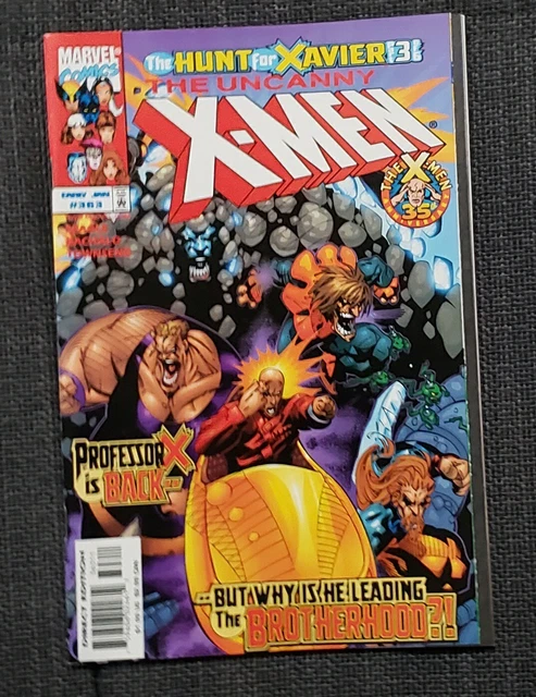 Uncanny X-Men #363  (1999)  Marvel Comics  ~ The Hunt for Xavier Part 3 of 6