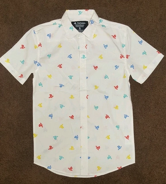 Playstation button cheap up shirt