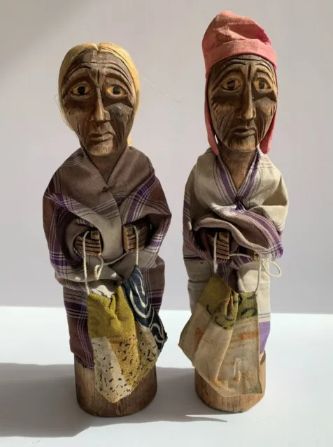 Mid 20th Century Tau Tau Tribe Toraja South Sulawesi Indonesian Wood Sculpture