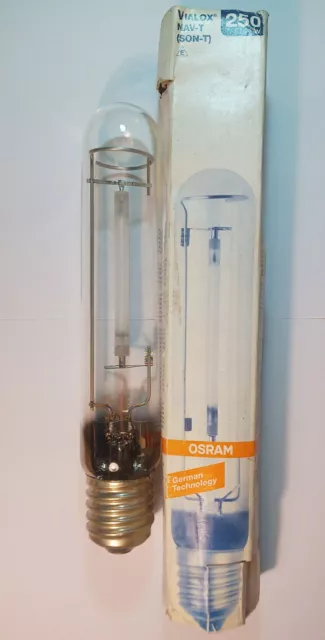 250W OSRAM Vialox NAV-T SON-T tubular GES E40 HPS high pressure sodium lamp