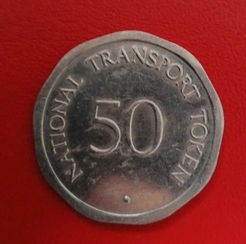 NATIONAL TRANSPORT 50 Token £1.20 - PicClick UK