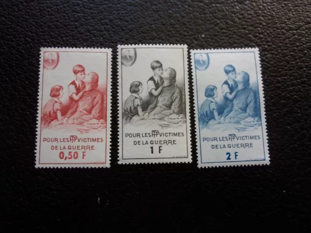 FRANCE - timbre yvert/tellier bienfaisance PTT n° 81/83 n** MNH (BEN)