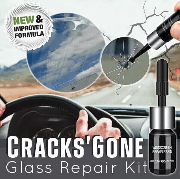Sazo Glass Repair Renewer, Peculiar Glass Repair,Cracks’gone Glass Repair Kit