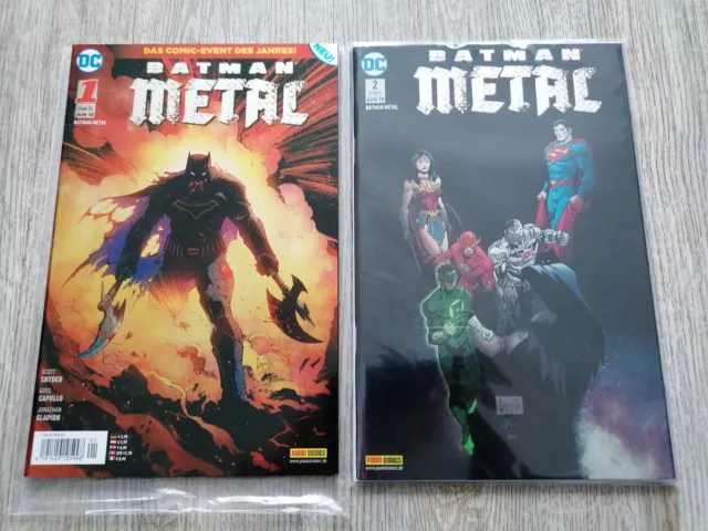 Batman Metal   Heft 1 +2..panini Comics 2018