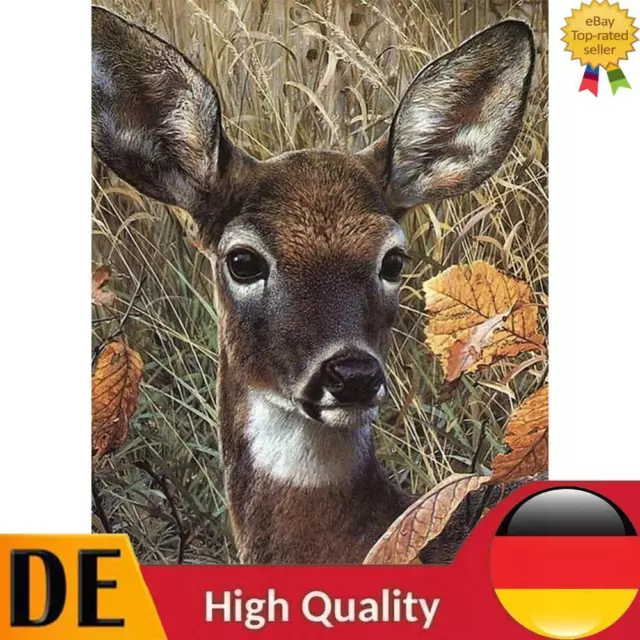 (DE3285) 5D DIY Full Drill Diamond Painting Cross Stitch Embroidery (Animal-W167