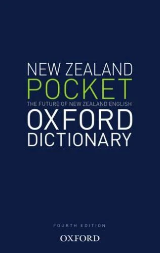 NOUVELLEZÉLANDE POCKET OXFORD Dictionary, Deverson, Tony, très bon