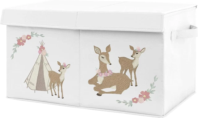 Sweet Jojo 21x11x10.5 Inch (Pack of 1), Blush Pink, Mint Green, Tan and White