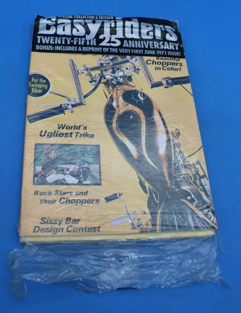 NEW EASYRIDERS MAGAZINE June 1996 25th Anniversary issue Bikers Fashion ...