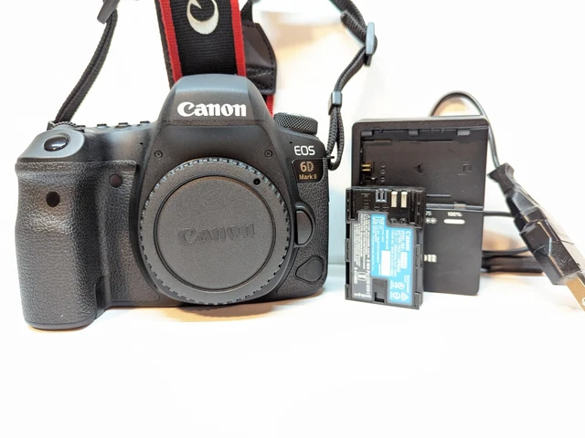 Canon EOS 6D Mark II Digital SLR Camera Body - SUPER LOW 4k Shutter Count !!