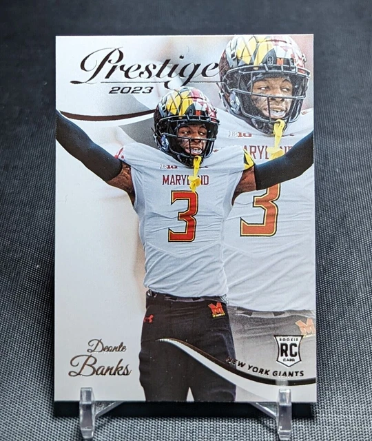 Deonte Banks Rookie RC 2023 Prestige Football Card #326 New York Giants