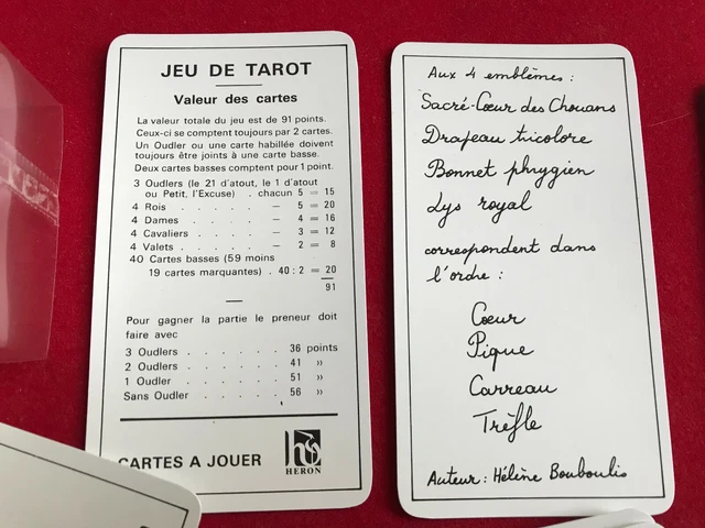 Tarot De La Révolution Française – Vintage Héron Deck (1989