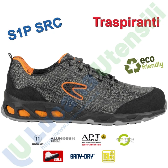 Scarpe Antinfortunistiche Leggere Basse da Lavoro U-POWER Uomo Donna ULTRA  S1P Lucana Utensili s.r.l. - Vendita e Noleggio