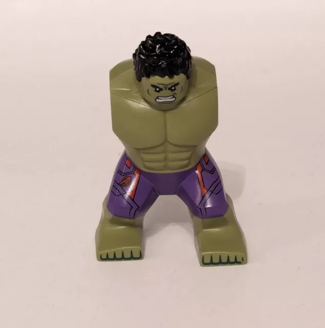LEGO MARVEL MINIFIGURE Hulk Large FOR PARTS Missing Arms Big Fig