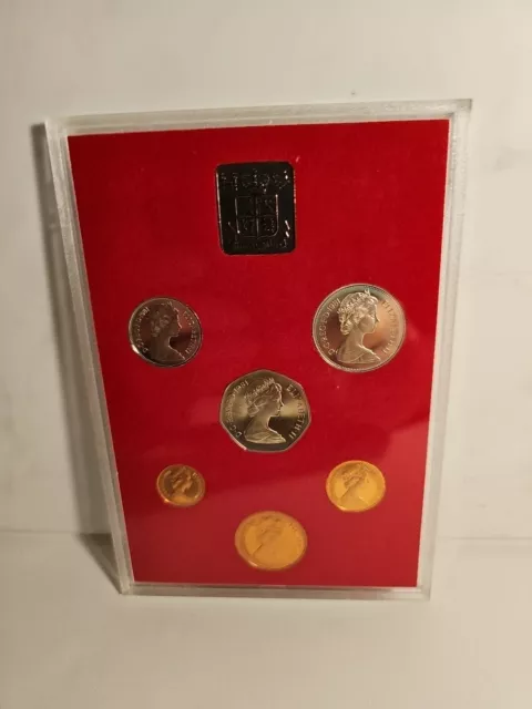 1981 Royal Mint Coinage Of Great Britain And Northern Ireland Proof Coin Set 3
