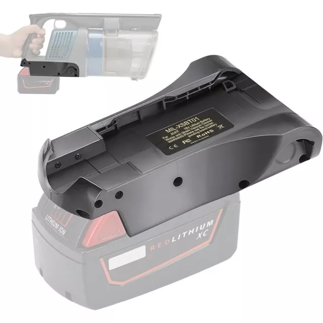 Facile e veloce per MWk18V adattatore di ricambio batteria per aspirapolvere squalo