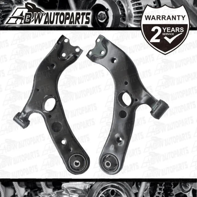 Front Left & Right Lower Control Arms For Toyota Rav4 Aca33 Gsa33 Aca38 2006~12