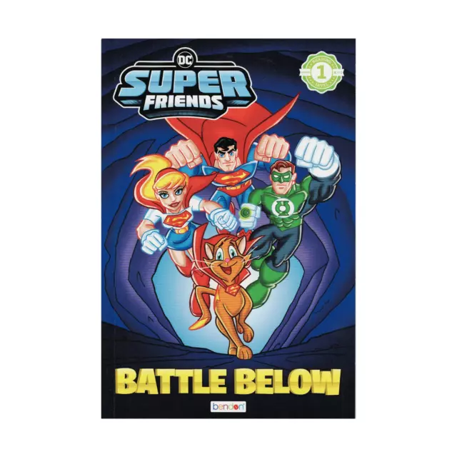 Ready to Read LEVEL ONE K1 to 1: DC Super Friends - Battle Below - 24 pages