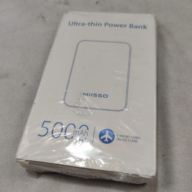 5000mAh Ultra Slim Portable Cell Phone External Battery Pack Charger Power Bank