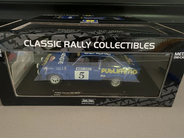 Solido Gam2 n° 61 ford Escort Rallye #15 Vatanen neuf en boite 1/43