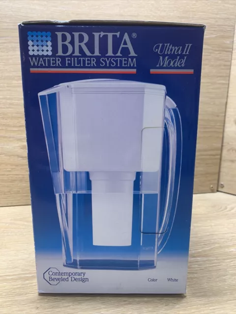 Brita Ultra II Water Filter System Water Pitcher OB13/OB03 New Half Gallon