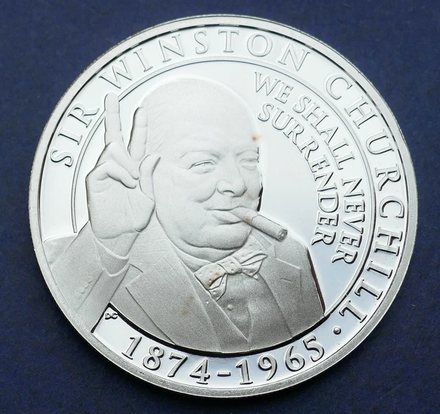 Gibraltar 2020 Silver Half crown - Churchill