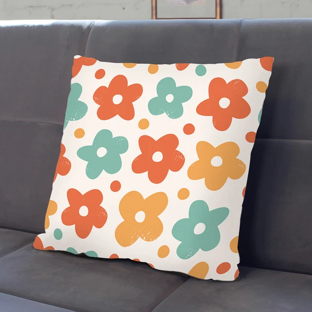 Throw Pillow Cover Soft-touching Invisible Zipper Nordic Modern Pillow Case