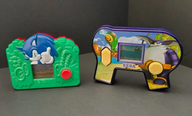 Sonic - Sega - Mini Giochi - Mc Donalds - Gadget - Rari - 2004 - 2006 - Console