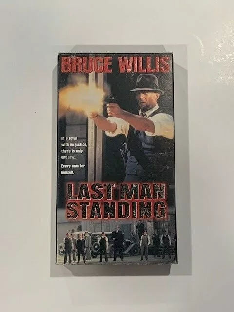 Last Man Standing (VHS, 1997) BRUCE WILLIS