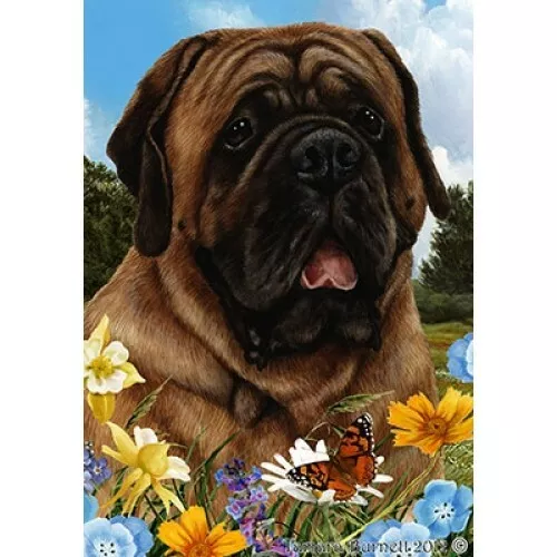 Summer Garden Flag - Red Mastiff 182761