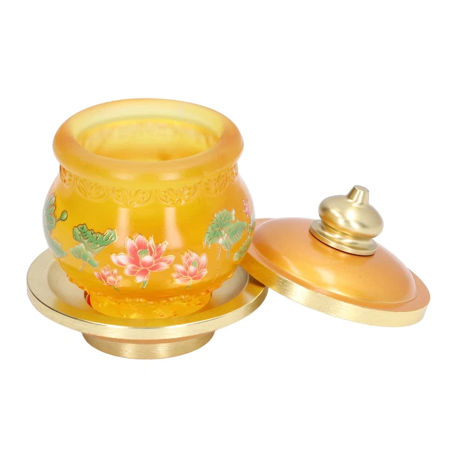 Buddhism Water Supply Cup Buddha Cups For Home Brass Crafts Temple Worship