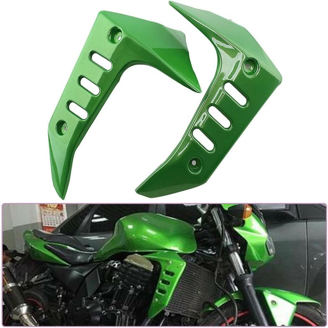 Écopes De Radiateur Pour Kawasaki Z750 (2004-2006) - Blanc Gelcoat - Neuf