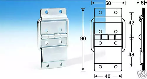 Cerniera Professionale Per Flight Case Flightcase Fly