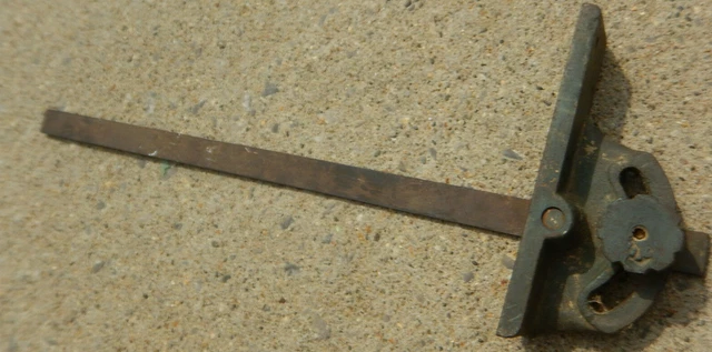 Older Table Saw Miter Mitre Gage Gauge 1" X 3/16 Bar