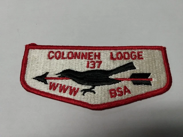OA Boy Scout Colonneh Lodge 137 Flap Patch Www Bsa