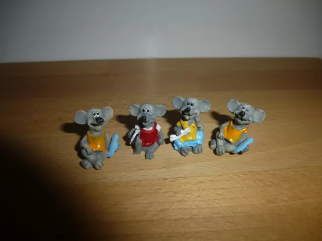 Mäuse Glücksmäuse Deko Figuren Basteln Dekoration