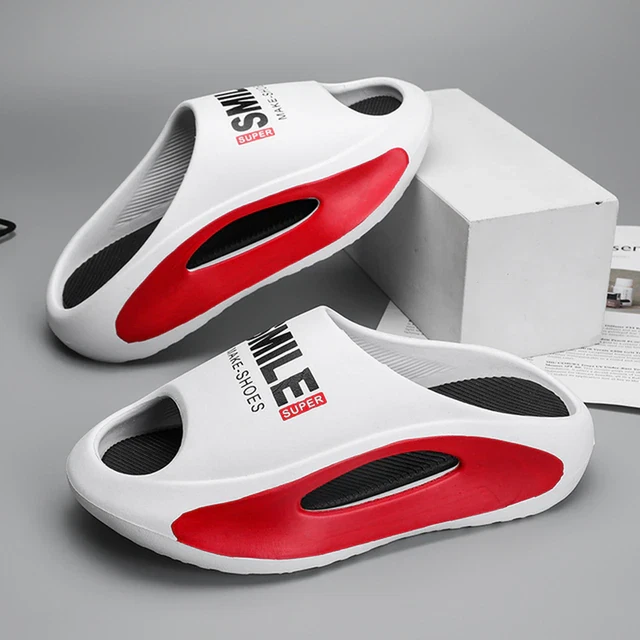 Summer Shoes Man Slippers Indoor EVA Soft Bottom Bathroom Sandals Beach Shoes Co