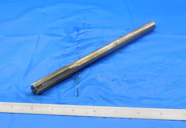 USA MADE .6290" OD HSS REAMER SHANK 8 FL .629 .6290 .6250 OVERSIZE 16 mm