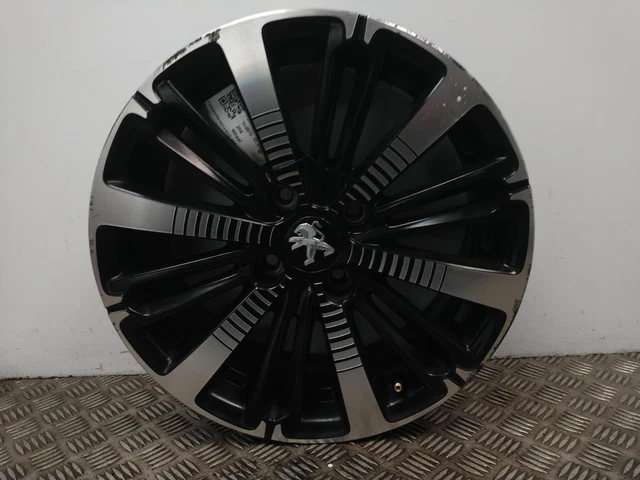 PEUGEOT 208 WHEEL Mk1 16 Inch Alloy 6Jx16 CH4-23 Black Onyx, Diamond ...